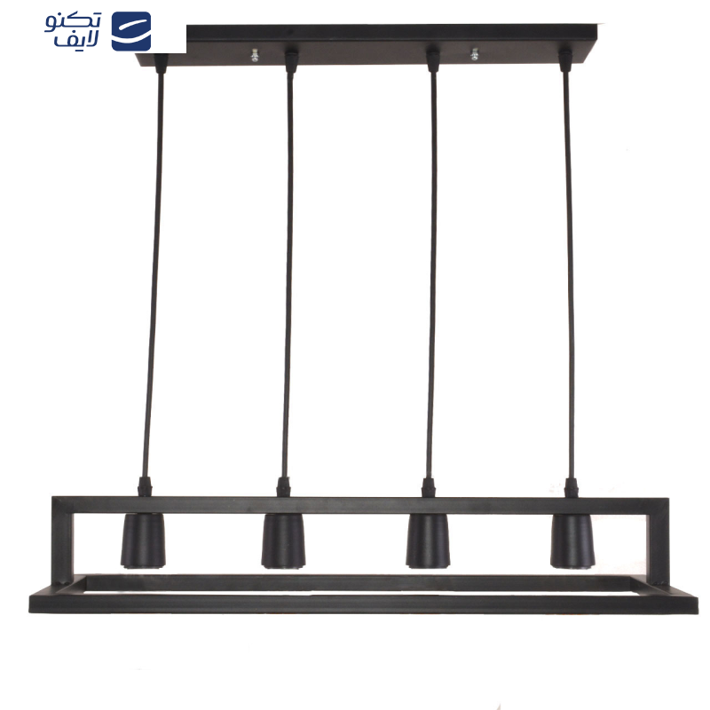 چراغ آویز چشمه نور کد A1333/4-BK چراغ آویز چشمه نور کد A1333/4-BK