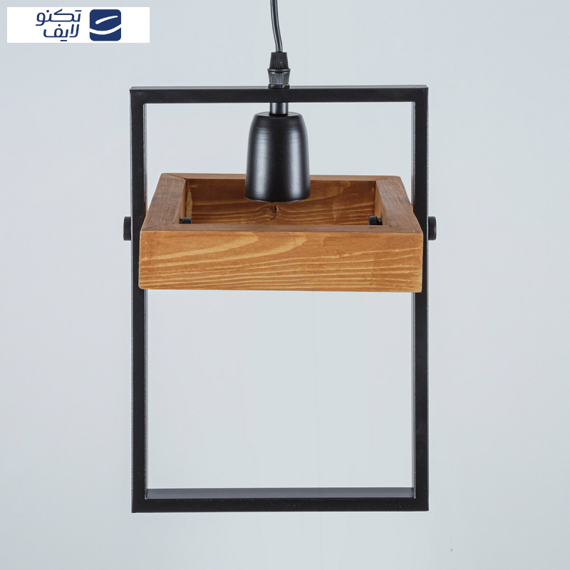 چراغ آویز مدرن چشمه نور کد A1335/1-BK