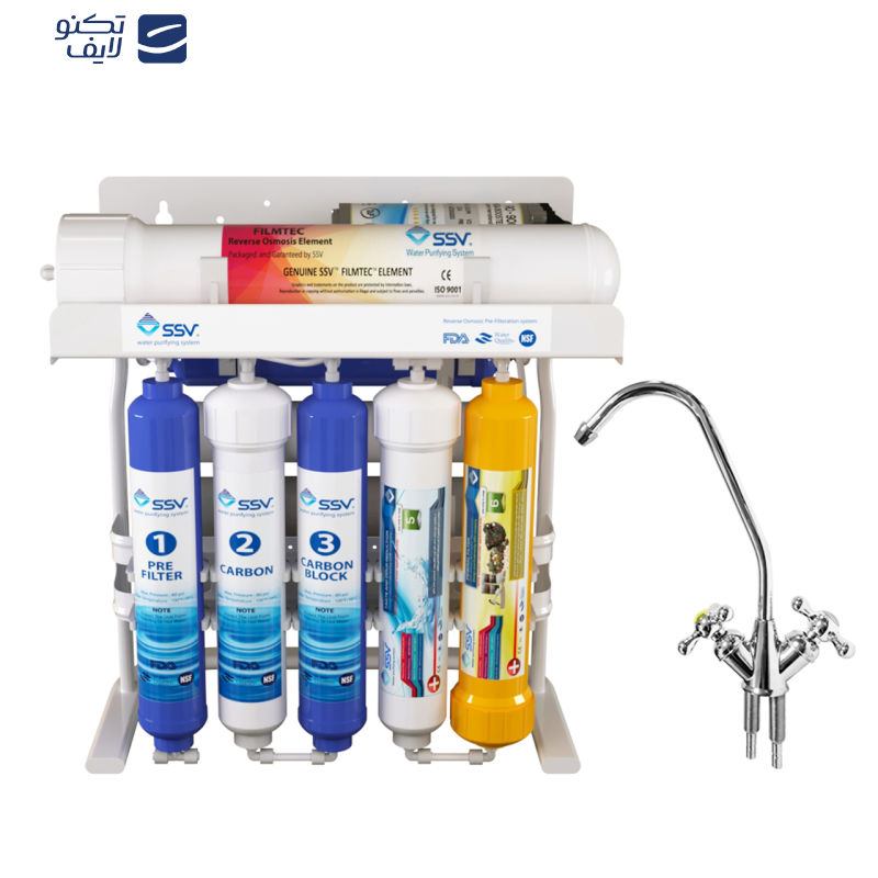 دستگاه تصفیه آب اس اس وی مدل PureLine 2W X1000 دستگاه تصفیه آب اس اس وی مدل PureLine 2W X1000