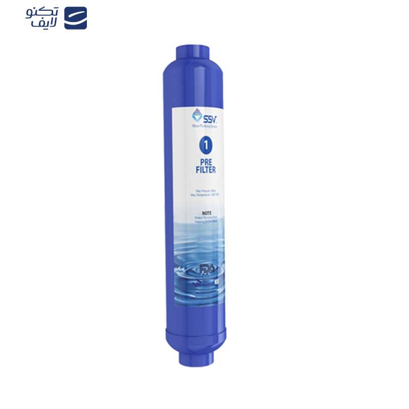 فیلتر دستگاه تصفیه آب اس اس وی مدل Inline PP