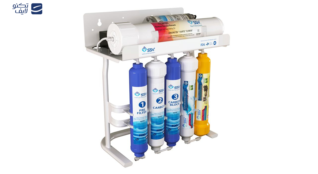 دستگاه تصفیه کننده آب اس اس وی مدل PureLine X600