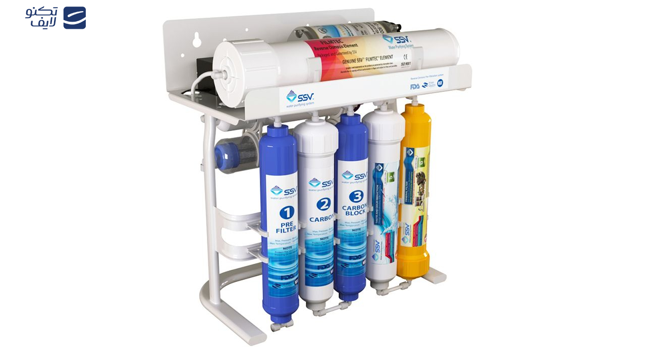 دستگاه تصفیه کننده آب خانگی اس اس وی مدل PureLine X800