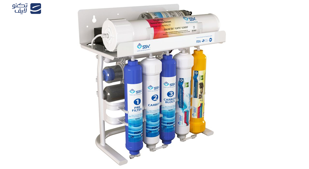 دستگاه تصفیه کننده آب خانگی اس اس وی مدل PureLine X900