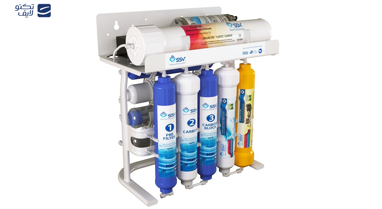 دستگاه تصفیه کننده آب خانگی اس اس وی مدل PureLine X1000