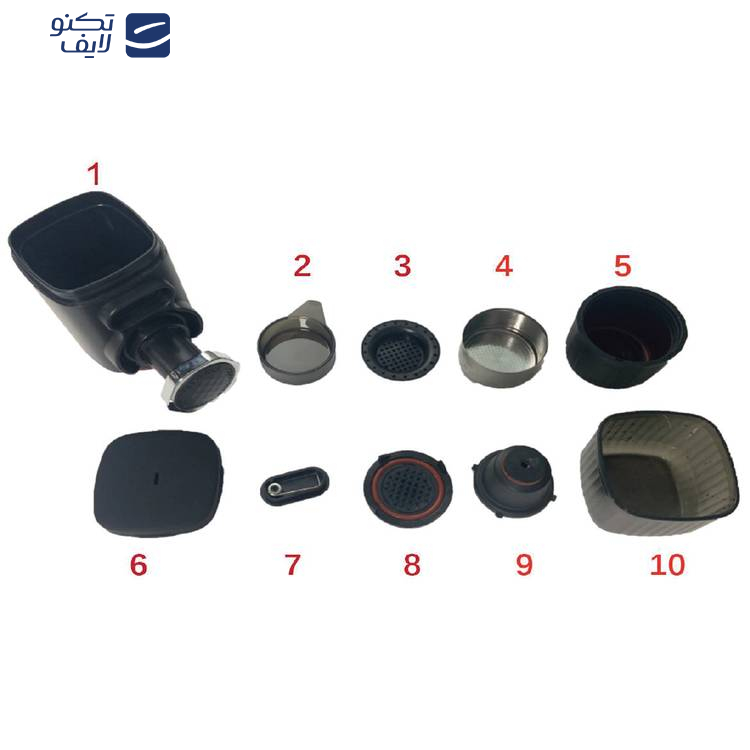 اسپرسوساز سفری گرین لاین مدل Instant Pocket اسپرسوساز سفری گرین لاین مدل Instant Pocket