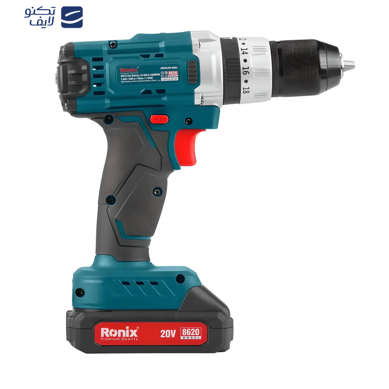 دریل پیچ گوشتی رونیکس مدل شارژی کد 8620 دریل پیچ گوشتی رونیکس مدل شارژی کد 8620