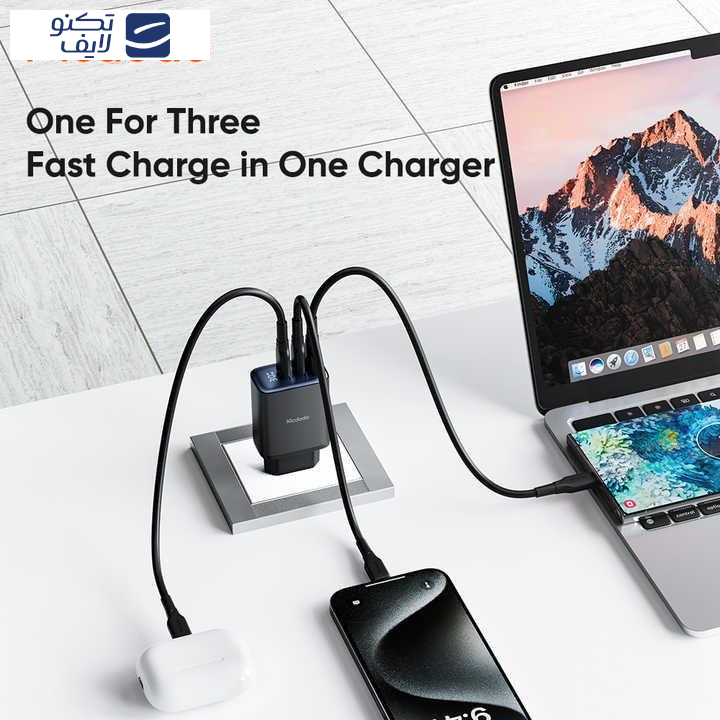 شارژر دیواری 30 وات مک دودو مدل CH-218