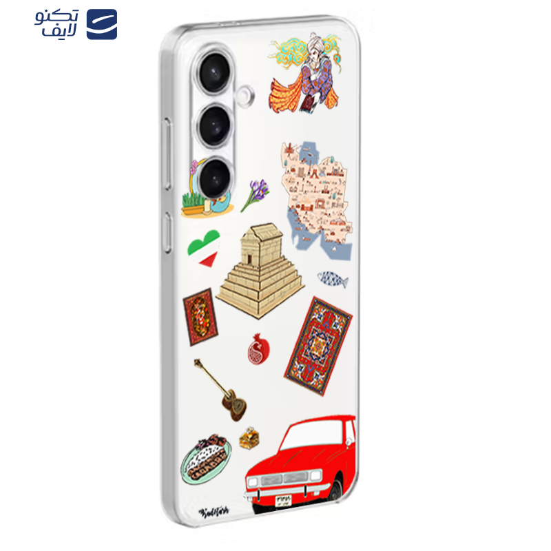 کاور گوشی طرح Iran مناسب برای گوشی موبایل سامسونگ Galaxy S24 Fe  