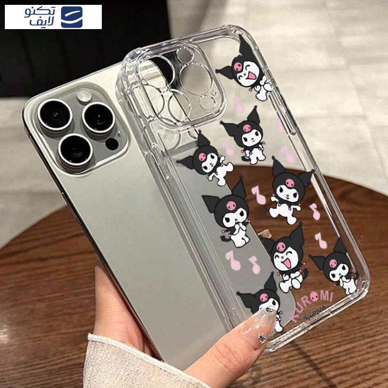 کاور طرح Kuromi مناسب برای گوشی موبایل اپل IPhone 15 Pro 