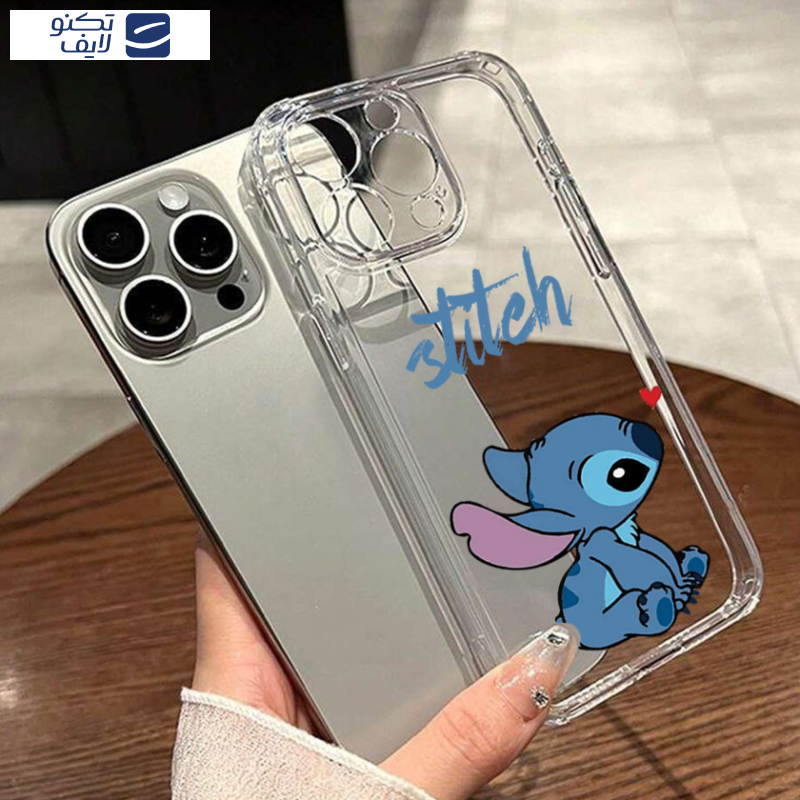 کاور طرح Stitch مناسب برای گوشی موبایل اپل iPhone 13 Pro Max