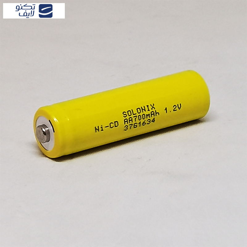  باتری شارژی قلمی سولونیکس مدل صنعتی Ni-Cd مجموعه 2 عددی