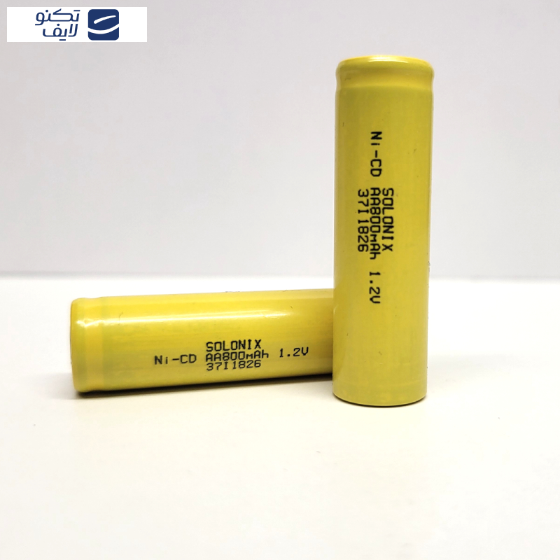 باتری قلمی قابل شارژ سولونیکس مدل Ni-Cd مجموعه 4عددی