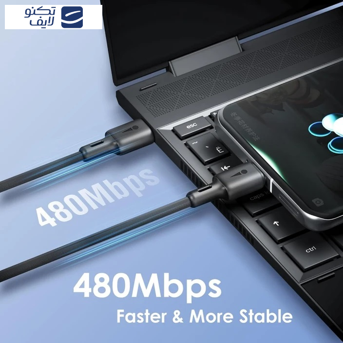 کابل USB-C اورایمو مدل OCD-114CC طول 1.5متر