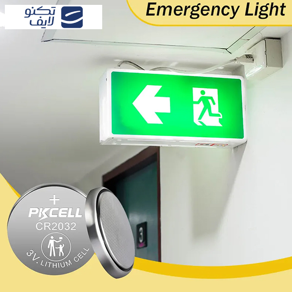 باتری سکه ای پی‌کی سل مدل CR2032 3V Lithium Manganese بسته 2 عددی 