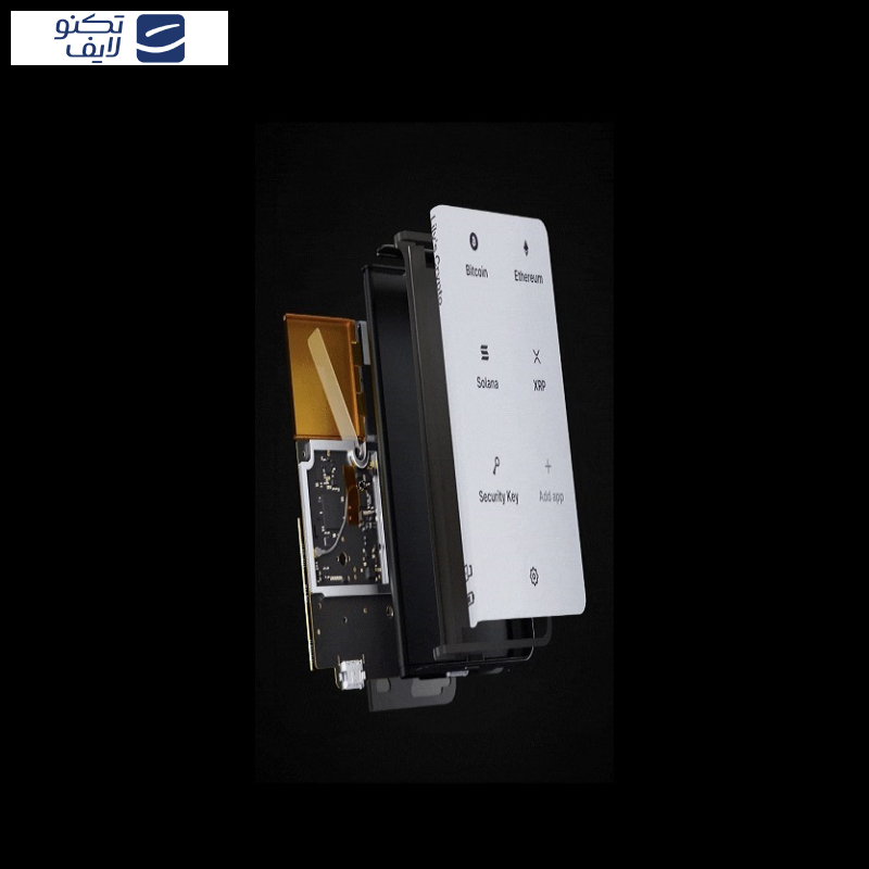 کیف پول سخت افزاری لجر مدل استکس به همراه کلید ریکاوری