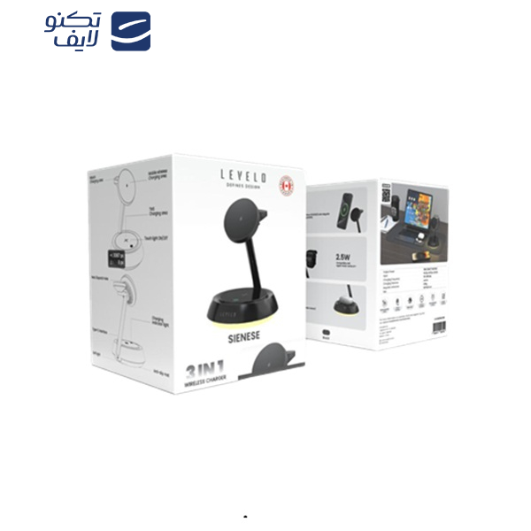 شارژ رومیزی وایرلس سینیز لولو  مدل LVLSN31WCBK