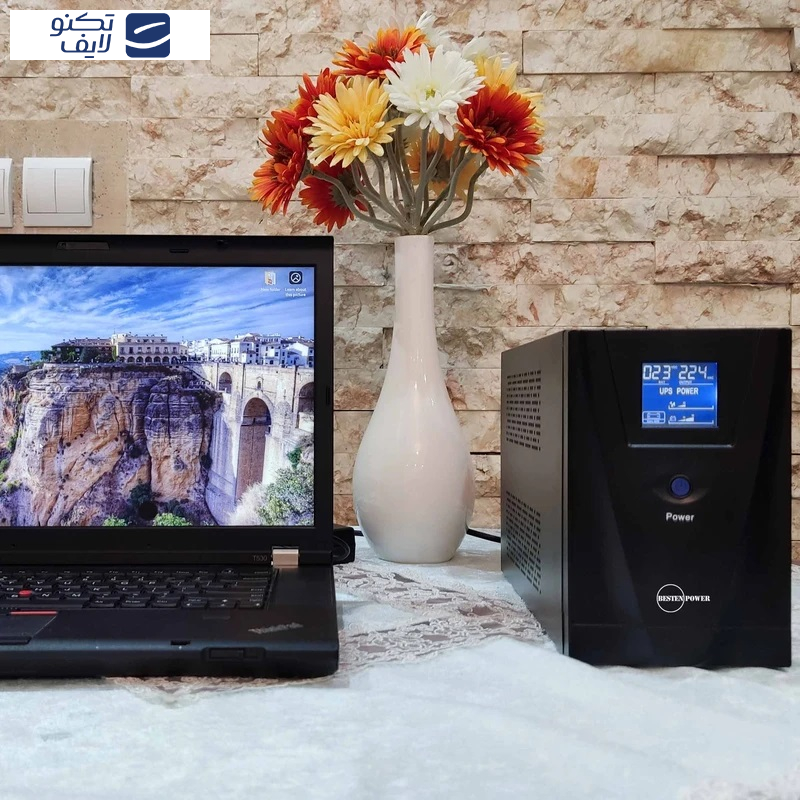 یو پی اس بستن پاور مدل BPO-1000VA-9Ah با ظرفیت 1000ولت آمپر به همراه باتری داخلی یو پی اس بستن پاور مدل BPO-1000VA-9Ah با ظرفیت 1000ولت آمپر به همراه باتری داخلی