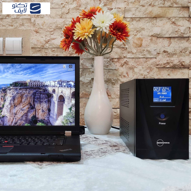 یو پی اس بستن پاور مدل BPO-1500VA-7.5Ah با ظرفیت 1500ولت آمپر به همراه باتری داخلی یو پی اس بستن پاور مدل BPO-1500VA-7.5Ah با ظرفیت 1500ولت آمپر به همراه باتری داخلی