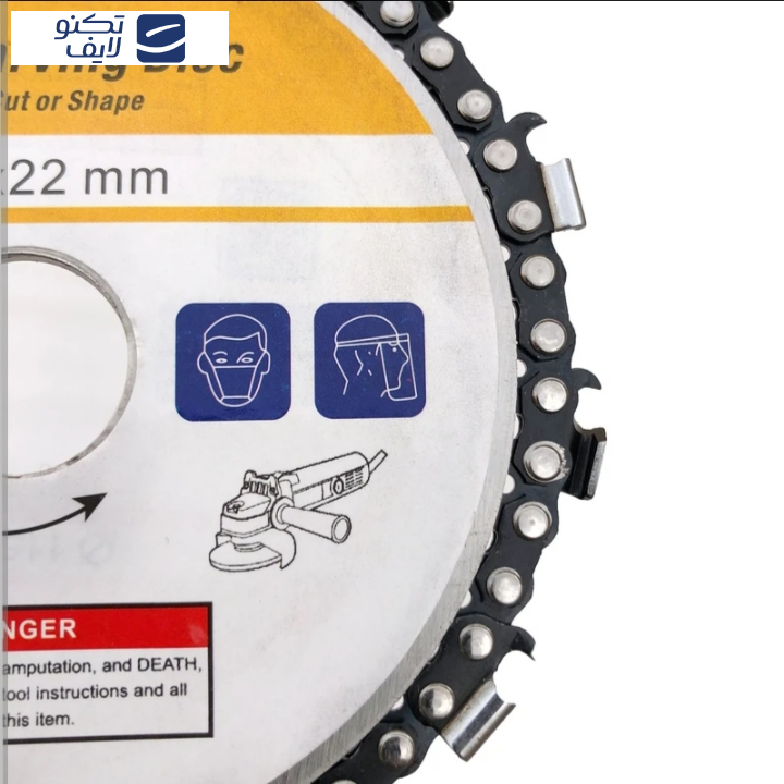 صفحه برش چوب زنجیری تیتان پرو مدل WCD115