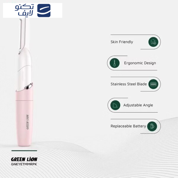 ماشین اصلاح موی صورت و بدن بانوان گرین لاین مدل GNEYETMMR