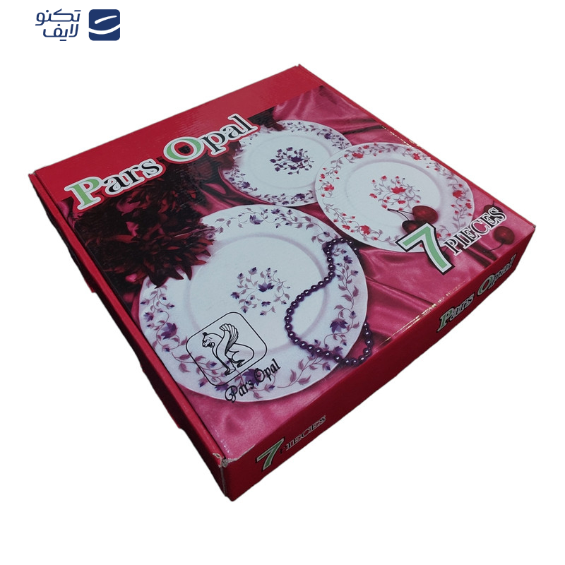 ست میوه خوری 7 پارچه پارس اپال مدل لاوندر