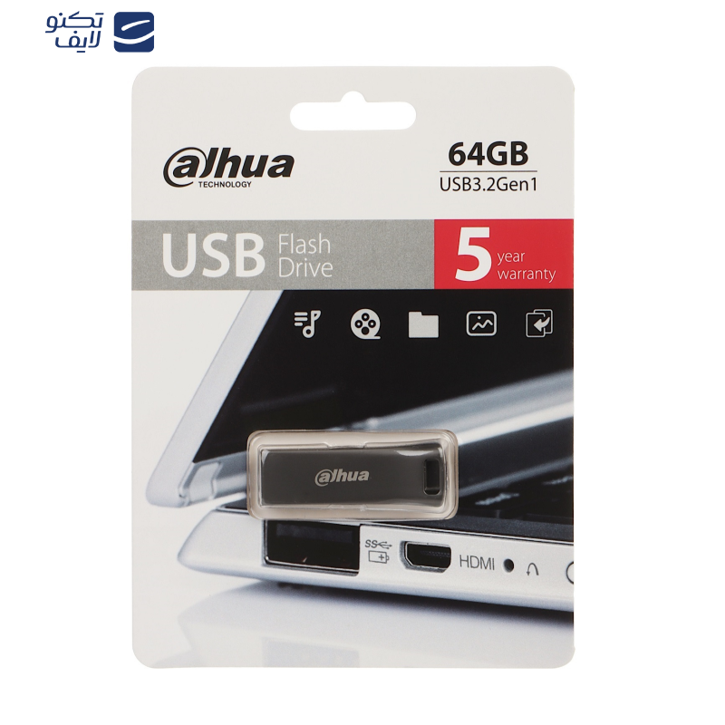 فلش مموری داهوا مدل  U-156  ظرفیت 64 گیگابایت