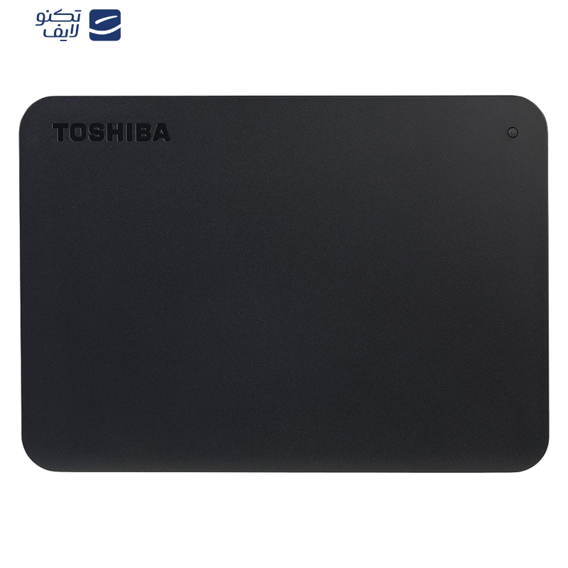 هارد اکسترنال توشیبا مدل Canvio Basics ظرفیت دو ترابایت دارای رابط USB Type-A 3.0