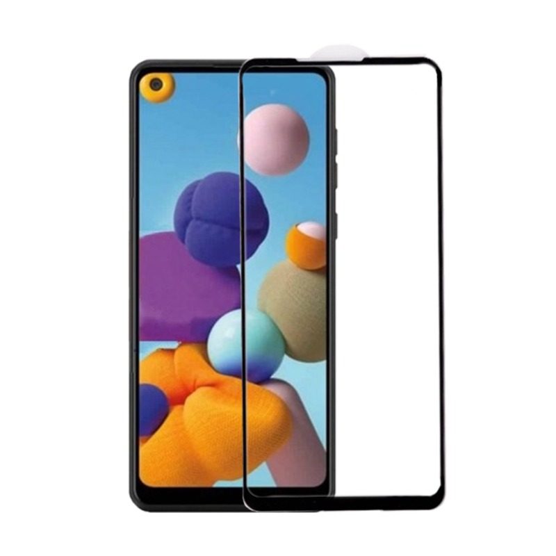 گلس گوشی سامسونگ گلکسی A21 بوف 5D مدل F33