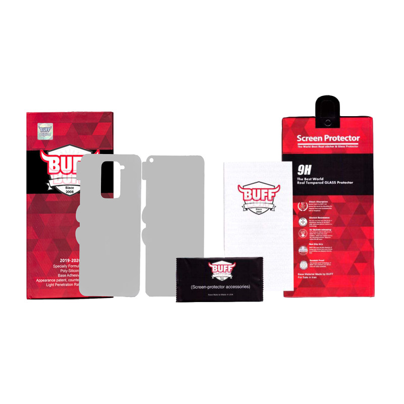 محافظ صفحه نمایش و پشت گوشی شیائومی ردمی نوت 9 بوف مدل HgC15