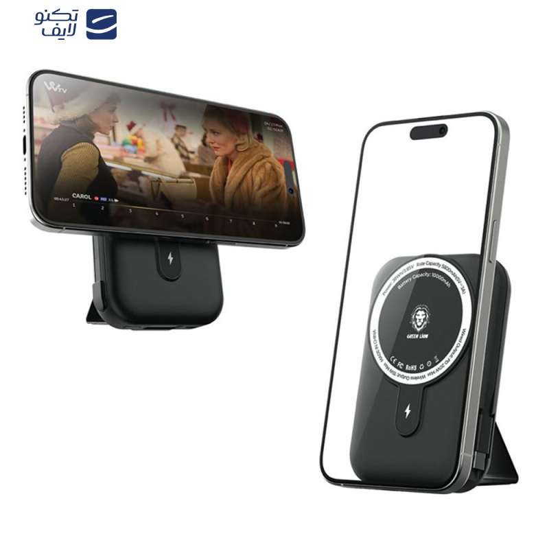 پاوربانک گرین لاین مدل Monaco Grip ظرفیت 10000 میلی آمپر ساعت