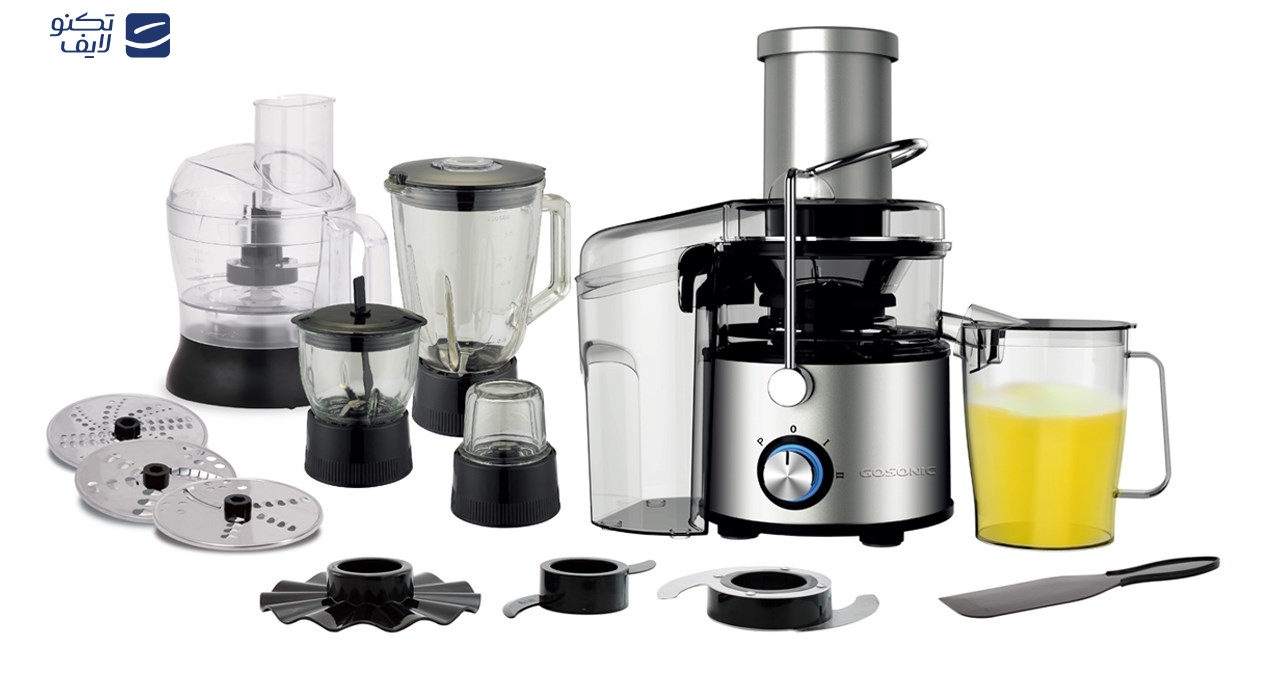 آبمیوه گیری غذاساز گوسونیک مدل Gfp 730