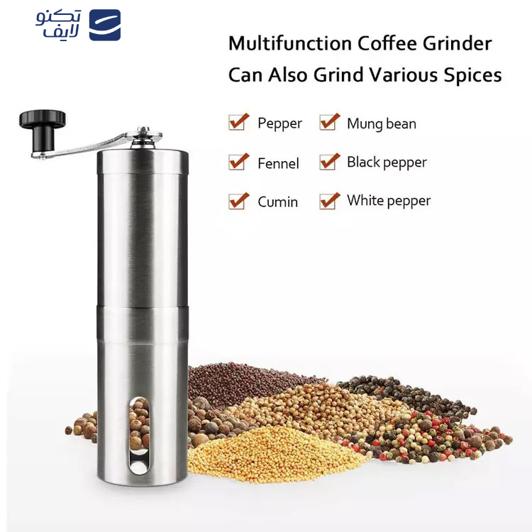 آسیاب دستی یونیک لایف مدل PRO-25 کد 01 آسیاب دستی یونیک لایف مدل PRO-25 کد 01