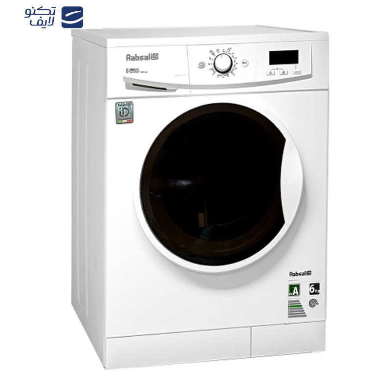ماشین لباسشویی 6 کیلوگرم اتوماتیک آبسال مدل WRE6410-W