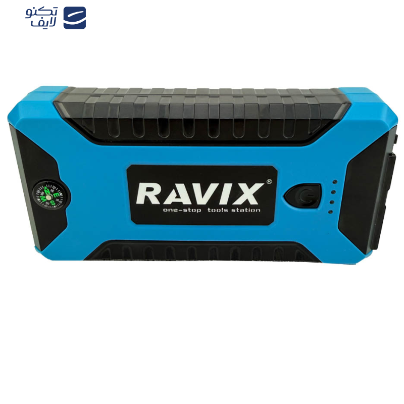 جامپ استارتر و کمپرسور فندکی راویکس مدل RX-J29B مجموعه 7 عددی جامپ استارتر و کمپرسور فندکی راویکس مدل RX-J29B مجموعه 7 عددی