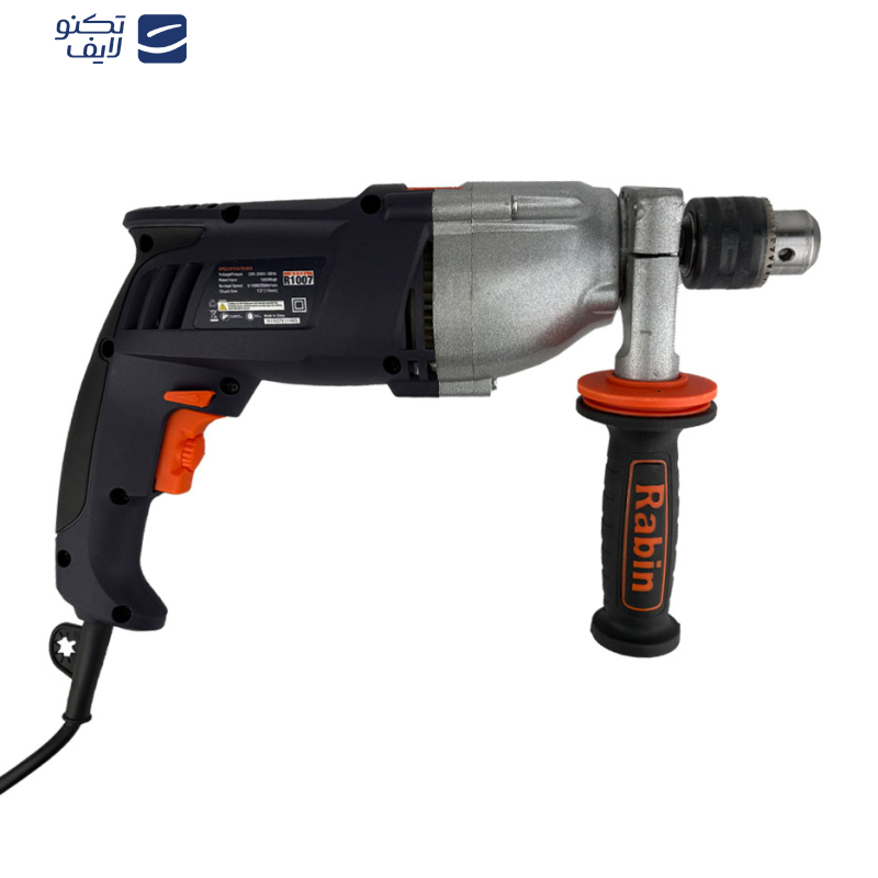 دریل گیربکسی 13 میلی متری 1050 وات رابین مدل R1007