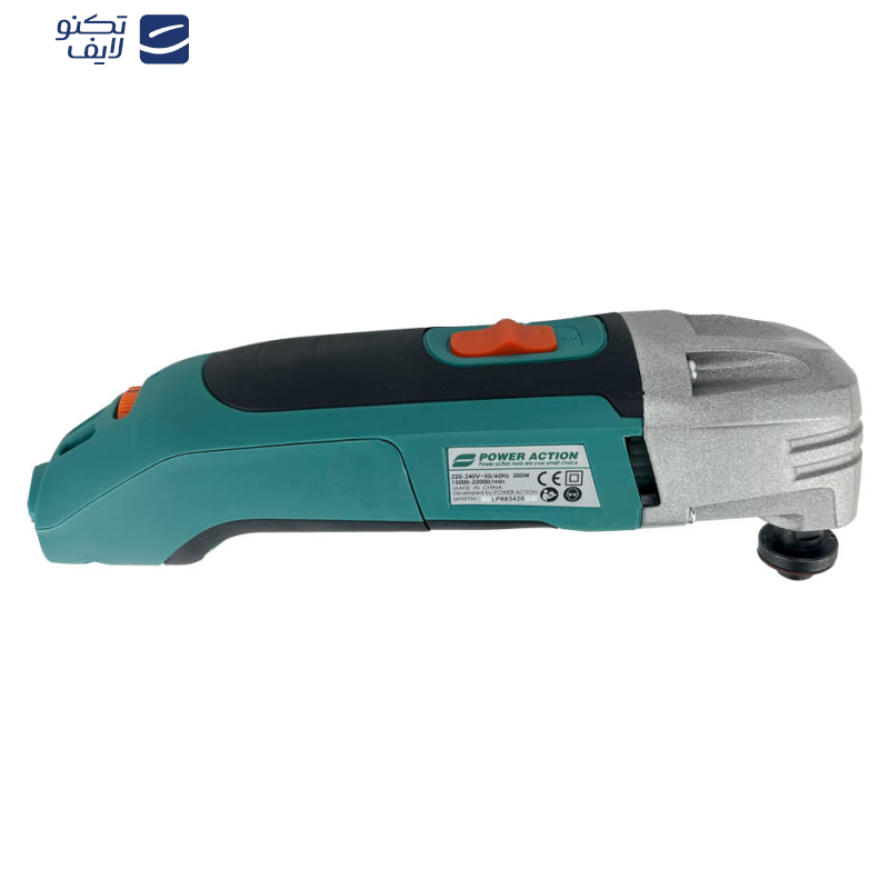 فرز همه کاره 300 وات دیمردار پاوراکشن مدل MFS300 فرز همه کاره 300 وات دیمردار پاوراکشن مدل MFS300