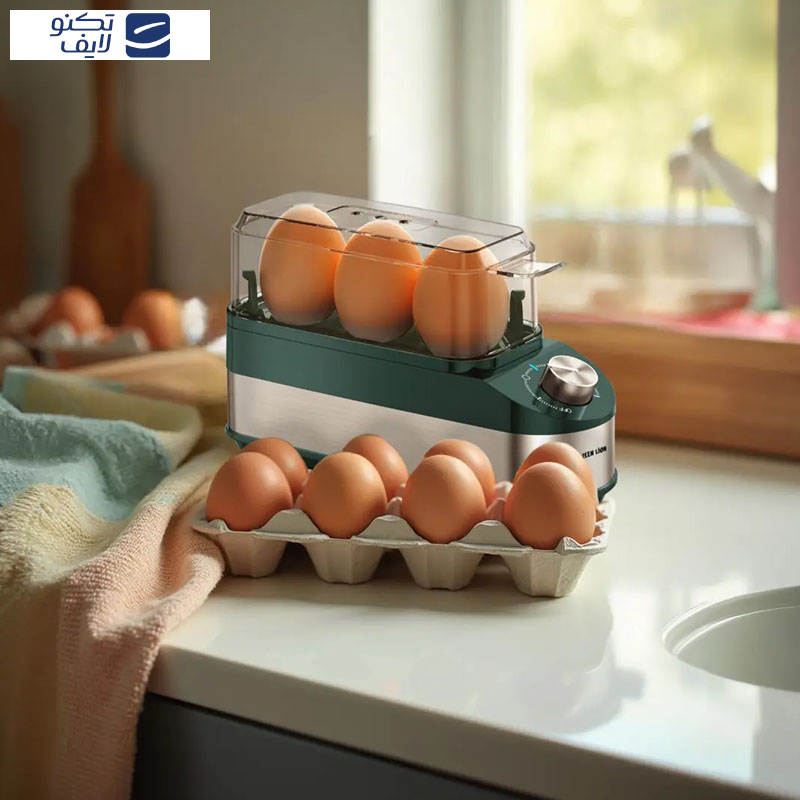 تخم‌مرغ پز 3 عددی گرین لاین مدل GNTRIOEGGGN