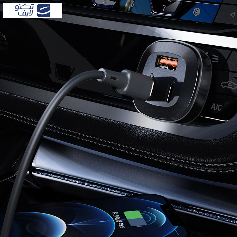 شارژر فندکی 36 وات سه پورت ایس فست مدل B3