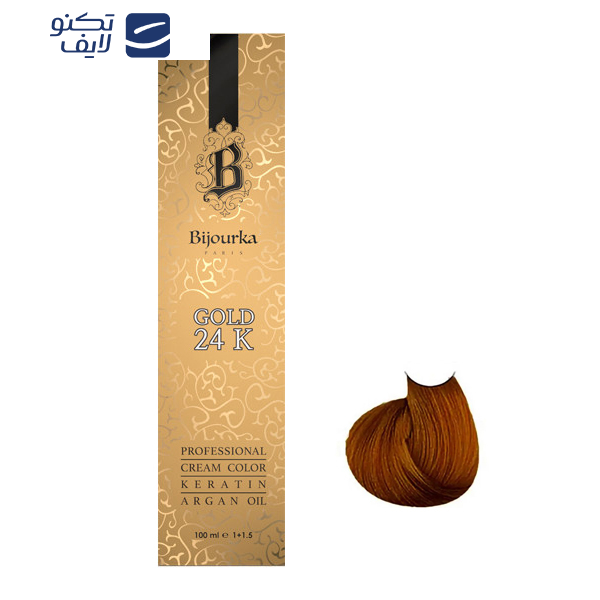 رنگ مو بیجورکا شماره 5/5 حجم 100 میلی لیتر رنگ طلایی روشن رنگ مو بیجورکا شماره 5/5 حجم 100 میلی لیتر رنگ طلایی روشن