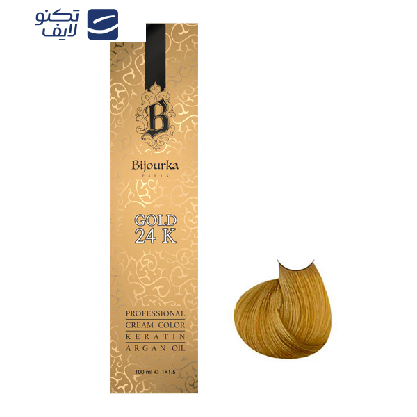 رنگ مو بیجورکا شماره 9/5 حجم 100 میلی لیتر رنگ بلوند طلایی روشن