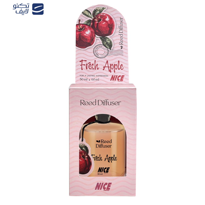 خوشبوکننده هوا نایس پاپت مدل Fresh Apple با رایحه شیرین حجم 50 میلی لیتر 