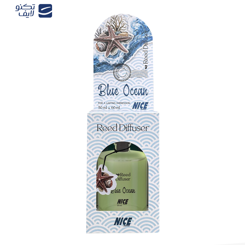 خوشبوکننده هوا نایس پاپت مدل Blue Ocean با رایحه معتدل حجم 50 میلی لیتر 