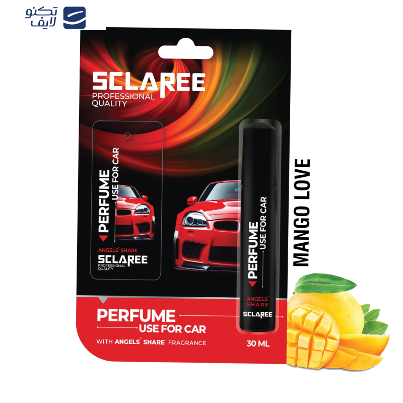 خوشبوکننده خودرو اسکلاره مدل Angels Share با رایحه انبه حجم 30 میلی‌لیتر