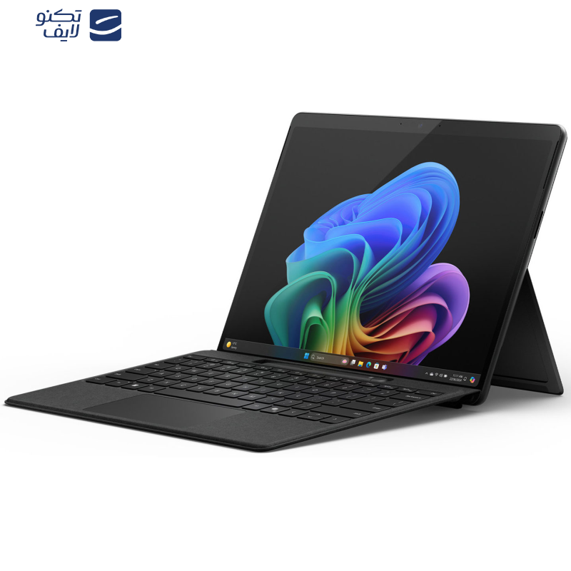 تبلت 13 اینچی مایکروسافت مدل Surface Pro 11-Snapdragon X Plus LCD ظرفیت 512 گیگابایت و رم 16 گیگابایت به همراه کیبورد Surface Pro Copilot