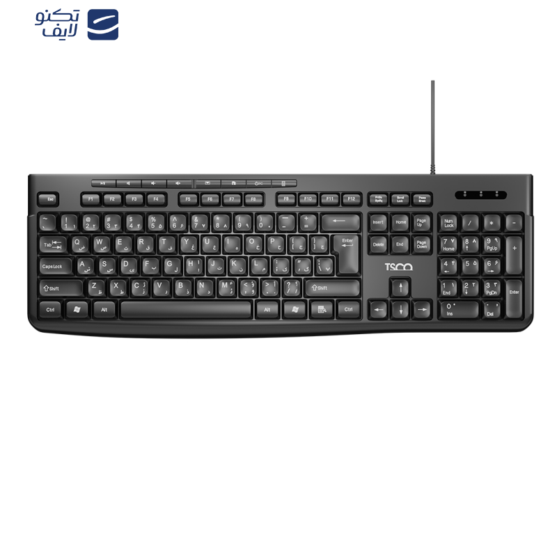 کیبورد و ماوس باسیم تسکو مدل TKM 8057
