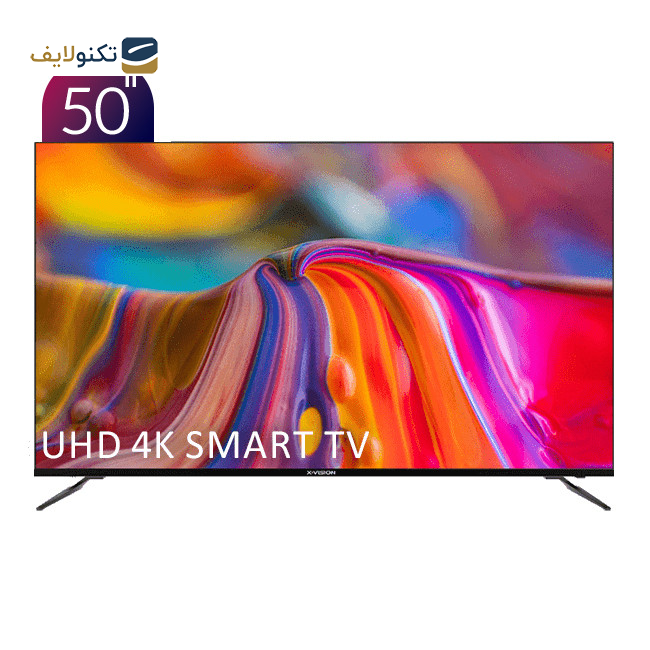 تلویزیون ال ای دی هوشمند ایکس ویژن مدل 50XCU745 سایز 50 اینچ