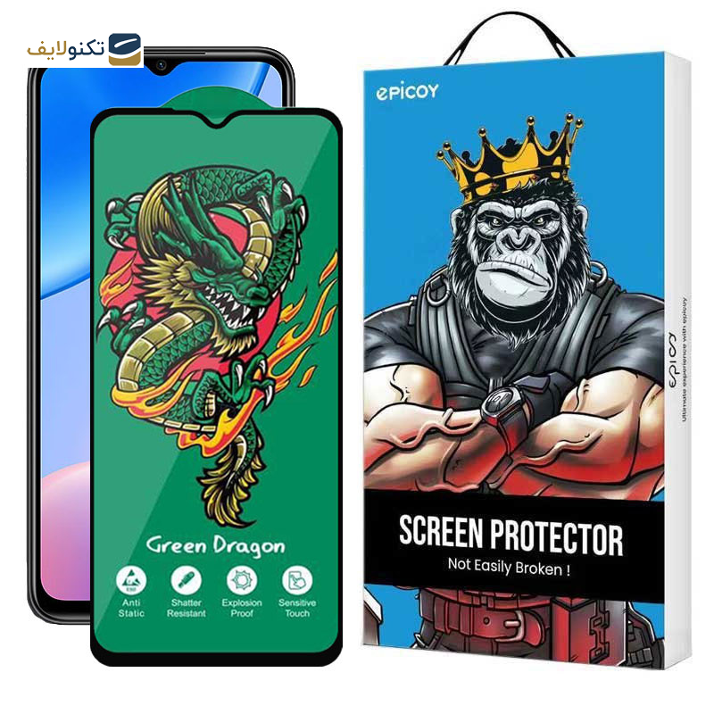 محافظ صفحه نمایش اپیکوی مدل Dragon ExplosionProof مناسب برای گوشی موبایل شیائومی Redmi 11 Prime 5G/4G / Redmi Note 11R 5G/ Redmi 10 5G