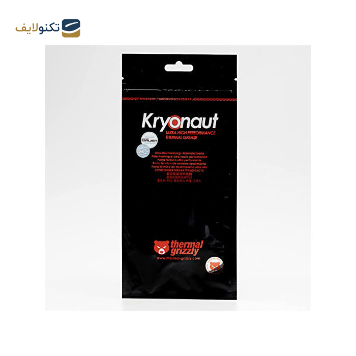 خمیر سیلیکون ترمال گریزلی مدل kryonaut g1 خمیر سیلیکون ترمال گریزلی مدل kryonaut g1