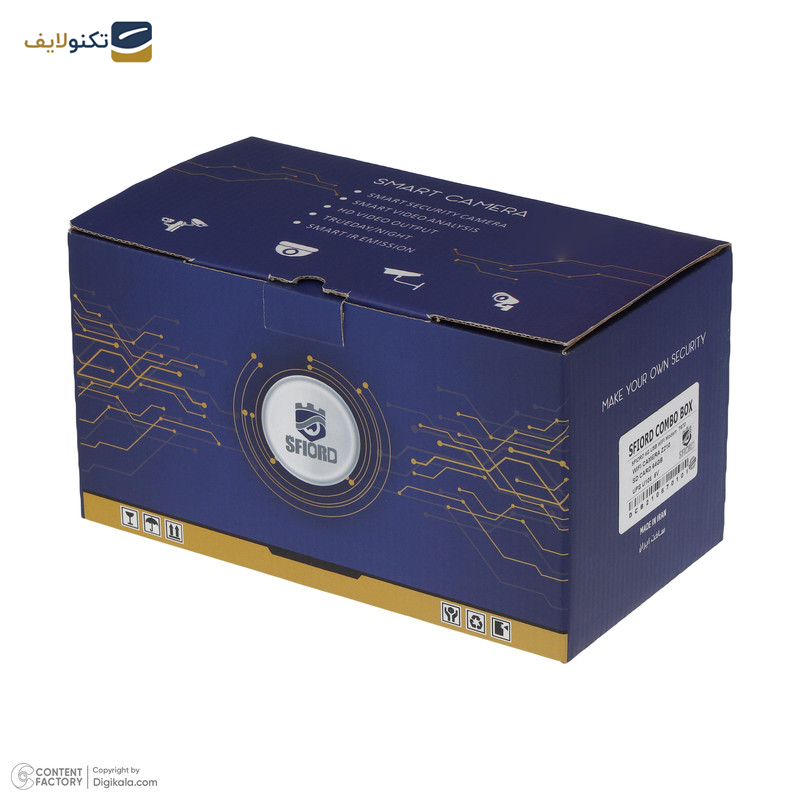 دوربین مداربسته تحت شبکه اسفیورد مدل Z210 به همراه کارت حافظه و یو پی اس و مودم