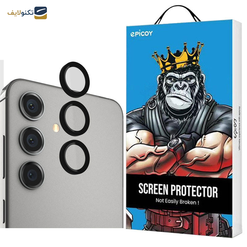 محافظ لنز دوربین اپیکوی مدل HD-ColorLens مناسب برای گوشی موبایل سامسونگ Galaxy S24 / S23 / S23 Plus